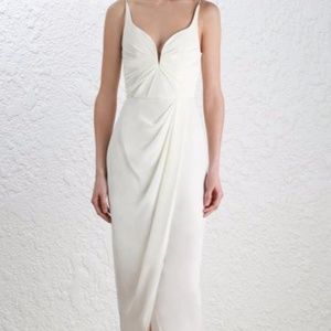 Brand New Zimmermann Silk Drape Long Dress